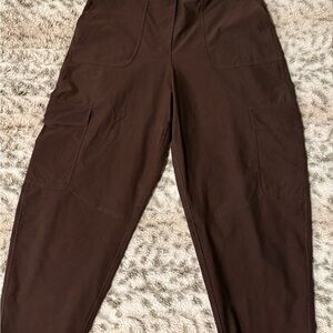 Lululemon Athletica Brown Textured Fabric